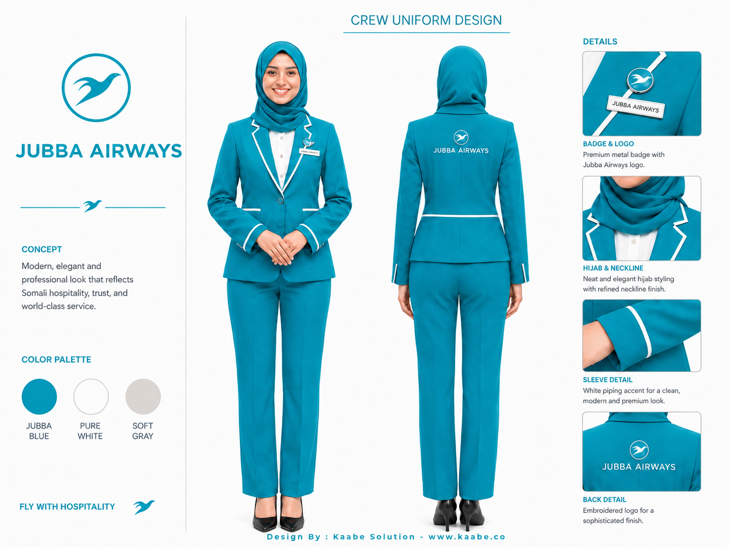Crew Clothes Branding -Jubba  Airways gallery image 1